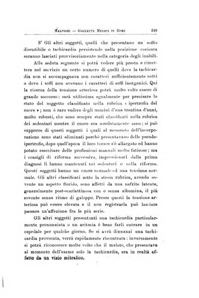 Gazzetta medica Malpighi