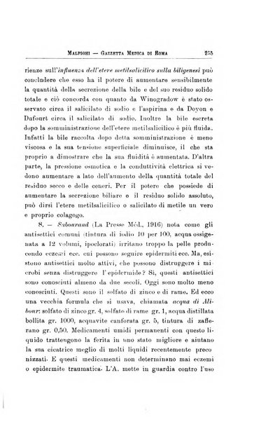 Gazzetta medica Malpighi