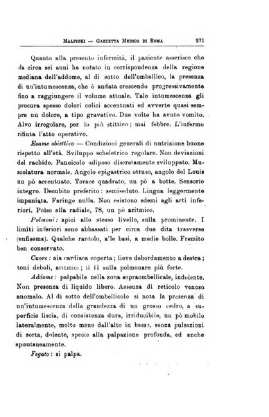 Gazzetta medica Malpighi