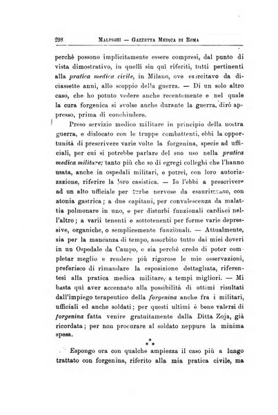 Gazzetta medica Malpighi