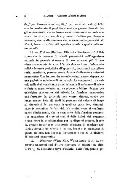 Gazzetta medica Malpighi