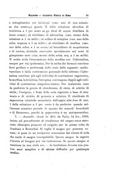 Gazzetta medica Malpighi