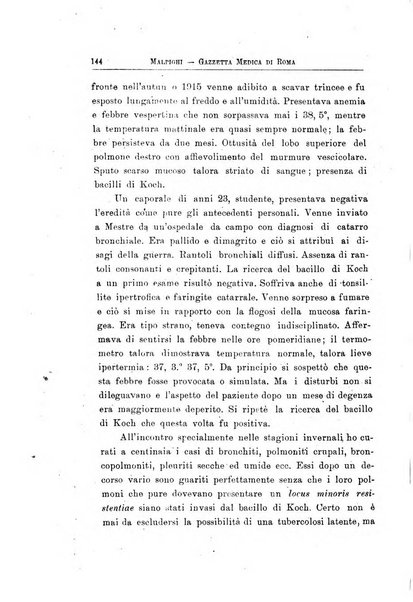 Gazzetta medica Malpighi