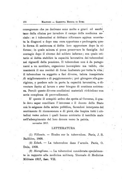 Gazzetta medica Malpighi