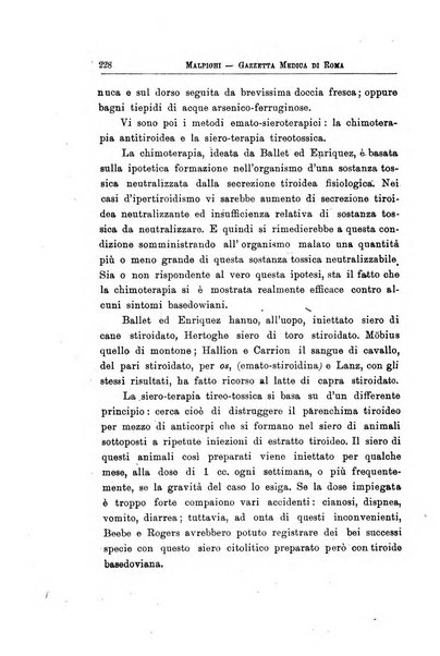 Gazzetta medica Malpighi