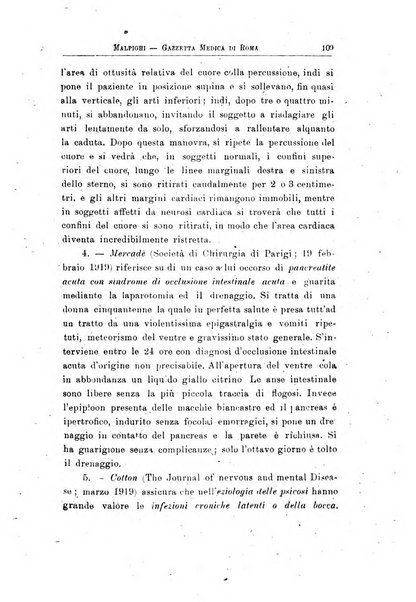 Gazzetta medica Malpighi