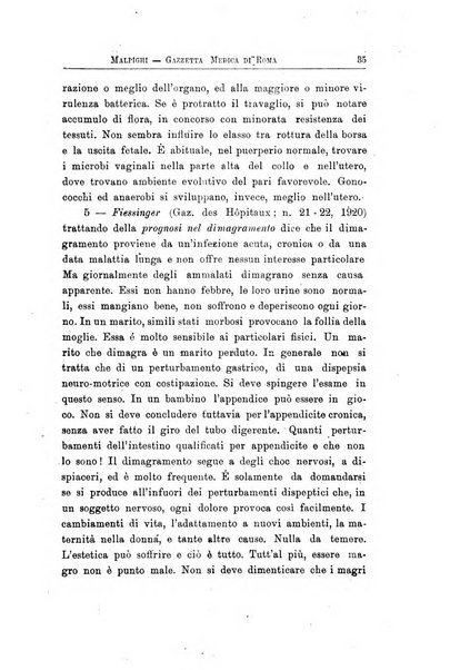 Gazzetta medica Malpighi