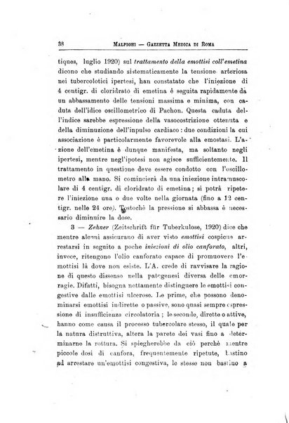 Gazzetta medica Malpighi