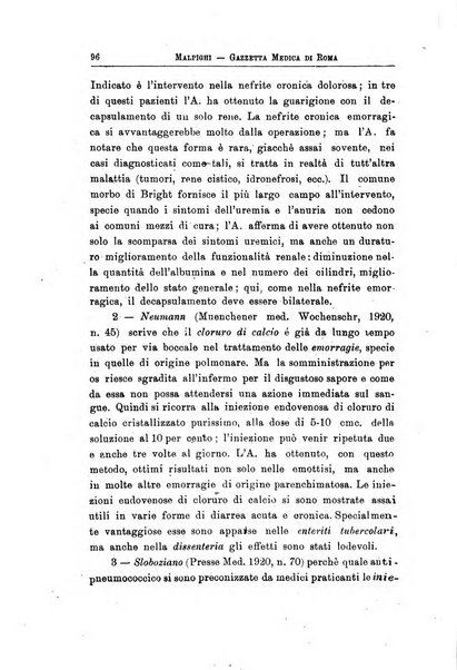 Gazzetta medica Malpighi