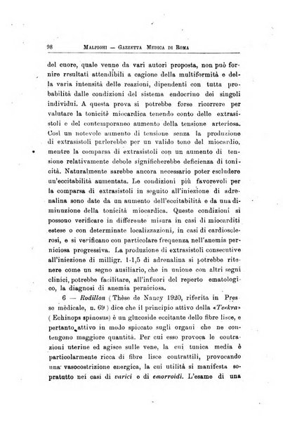 Gazzetta medica Malpighi