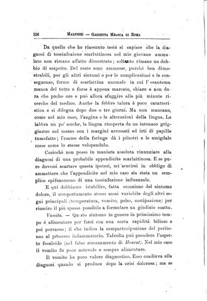 Gazzetta medica Malpighi