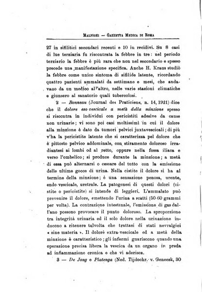 Gazzetta medica Malpighi