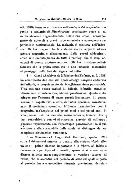 Gazzetta medica Malpighi