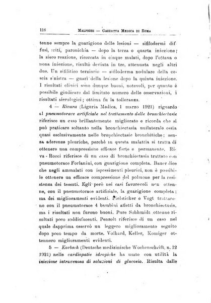 Gazzetta medica Malpighi