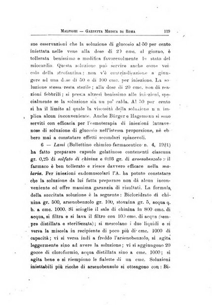 Gazzetta medica Malpighi