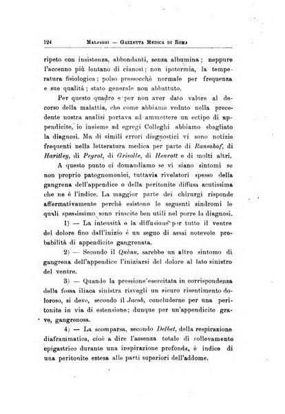 Gazzetta medica Malpighi