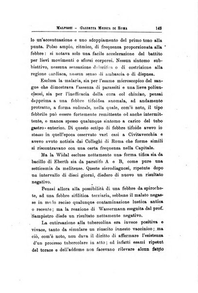 Gazzetta medica Malpighi