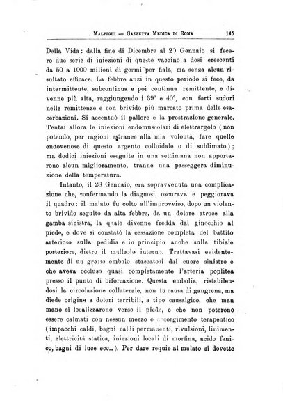 Gazzetta medica Malpighi