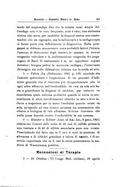 Gazzetta medica Malpighi