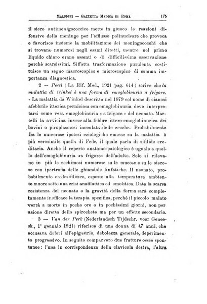 Gazzetta medica Malpighi