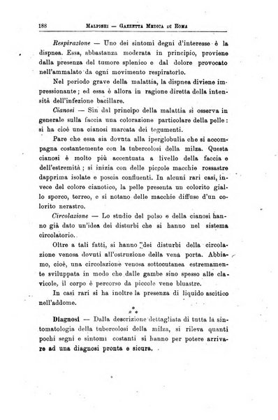 Gazzetta medica Malpighi