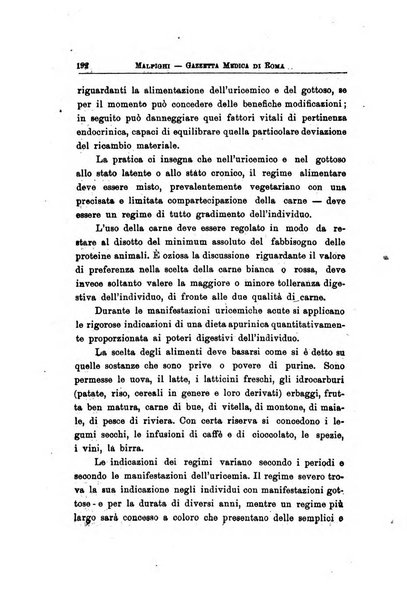 Gazzetta medica Malpighi