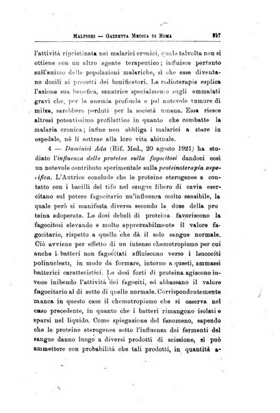 Gazzetta medica Malpighi