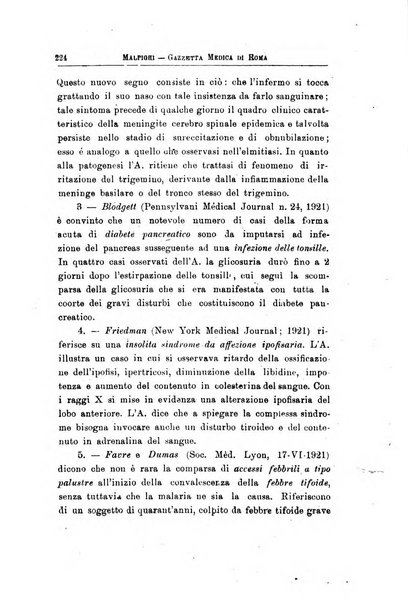 Gazzetta medica Malpighi