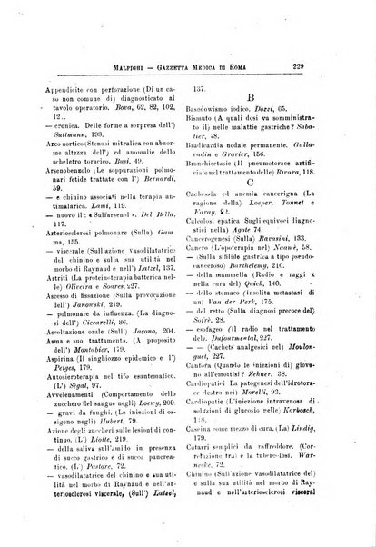 Gazzetta medica Malpighi