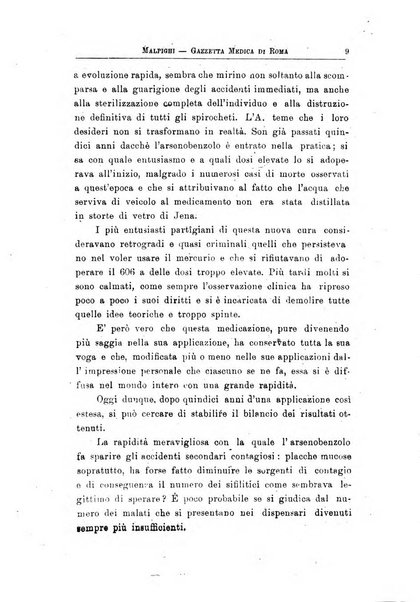 Gazzetta medica Malpighi