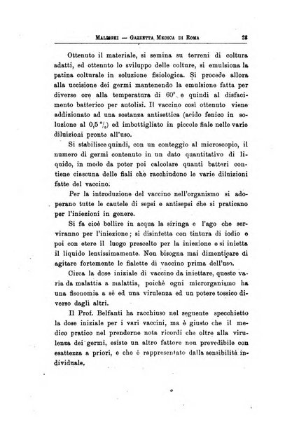 Gazzetta medica Malpighi