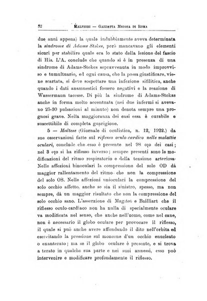 Gazzetta medica Malpighi