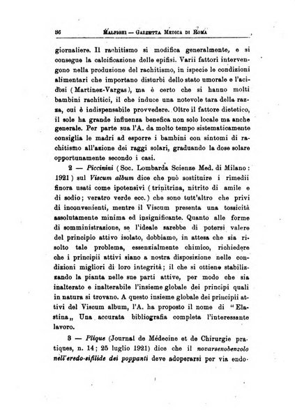 Gazzetta medica Malpighi