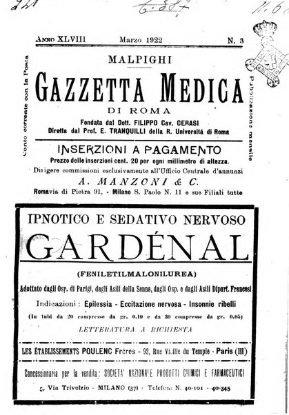 Gazzetta medica Malpighi