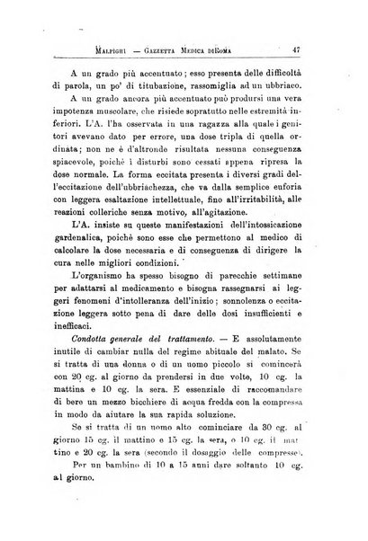 Gazzetta medica Malpighi