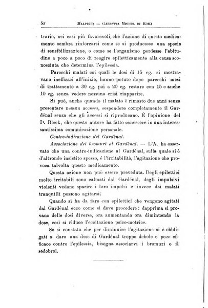 Gazzetta medica Malpighi