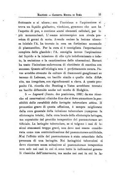 Gazzetta medica Malpighi