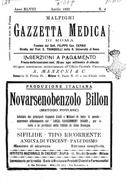 Gazzetta medica Malpighi