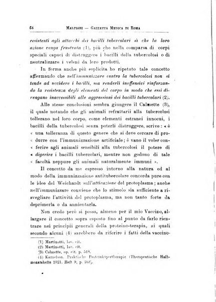 Gazzetta medica Malpighi