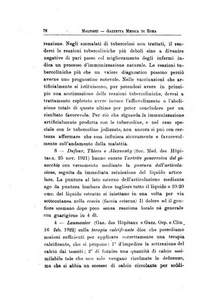 Gazzetta medica Malpighi