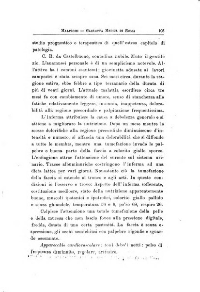 Gazzetta medica Malpighi