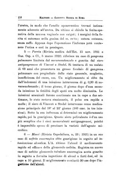 Gazzetta medica Malpighi