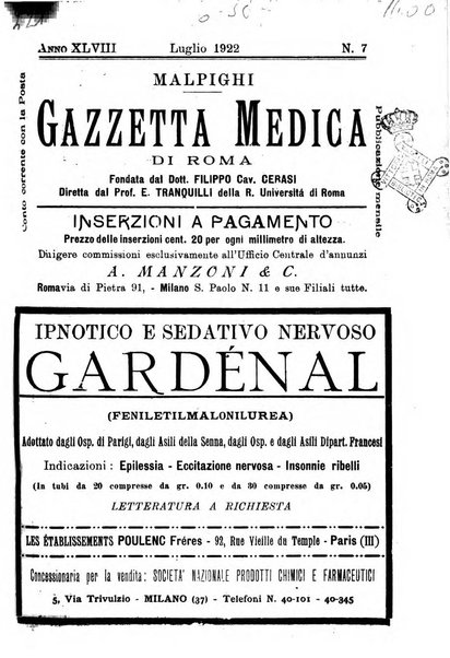 Gazzetta medica Malpighi