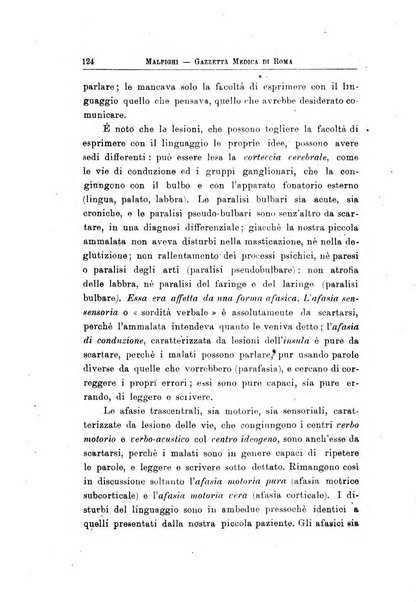 Gazzetta medica Malpighi