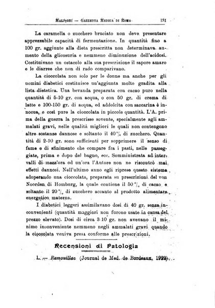 Gazzetta medica Malpighi