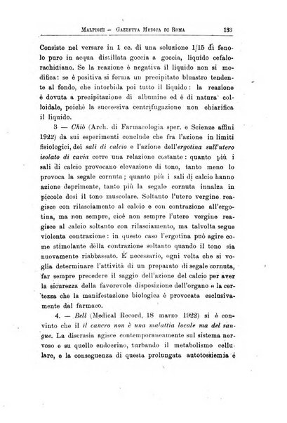 Gazzetta medica Malpighi