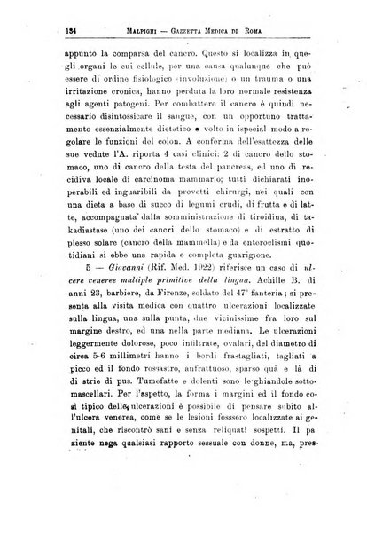 Gazzetta medica Malpighi