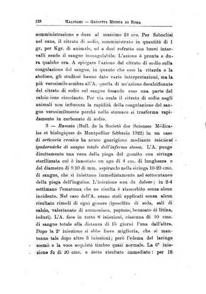 Gazzetta medica Malpighi