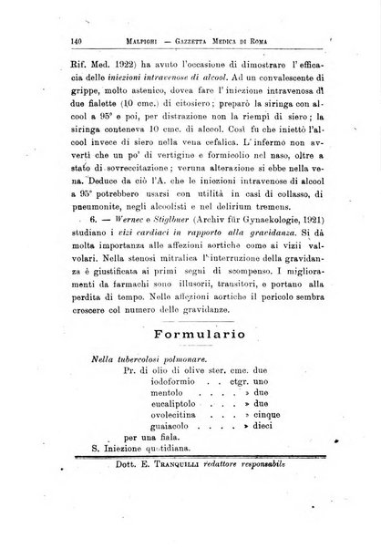 Gazzetta medica Malpighi