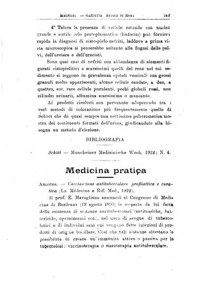 Gazzetta medica Malpighi